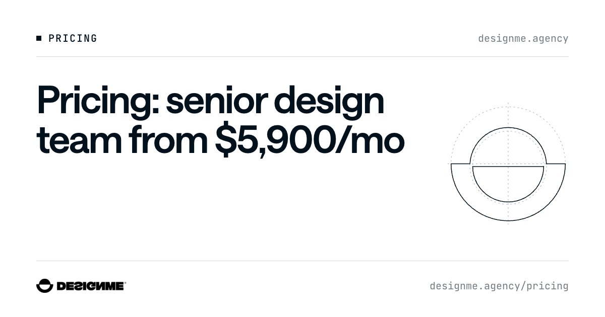 Service Design Processes Pricing: senior design team from $5,900/mo | DesignMe